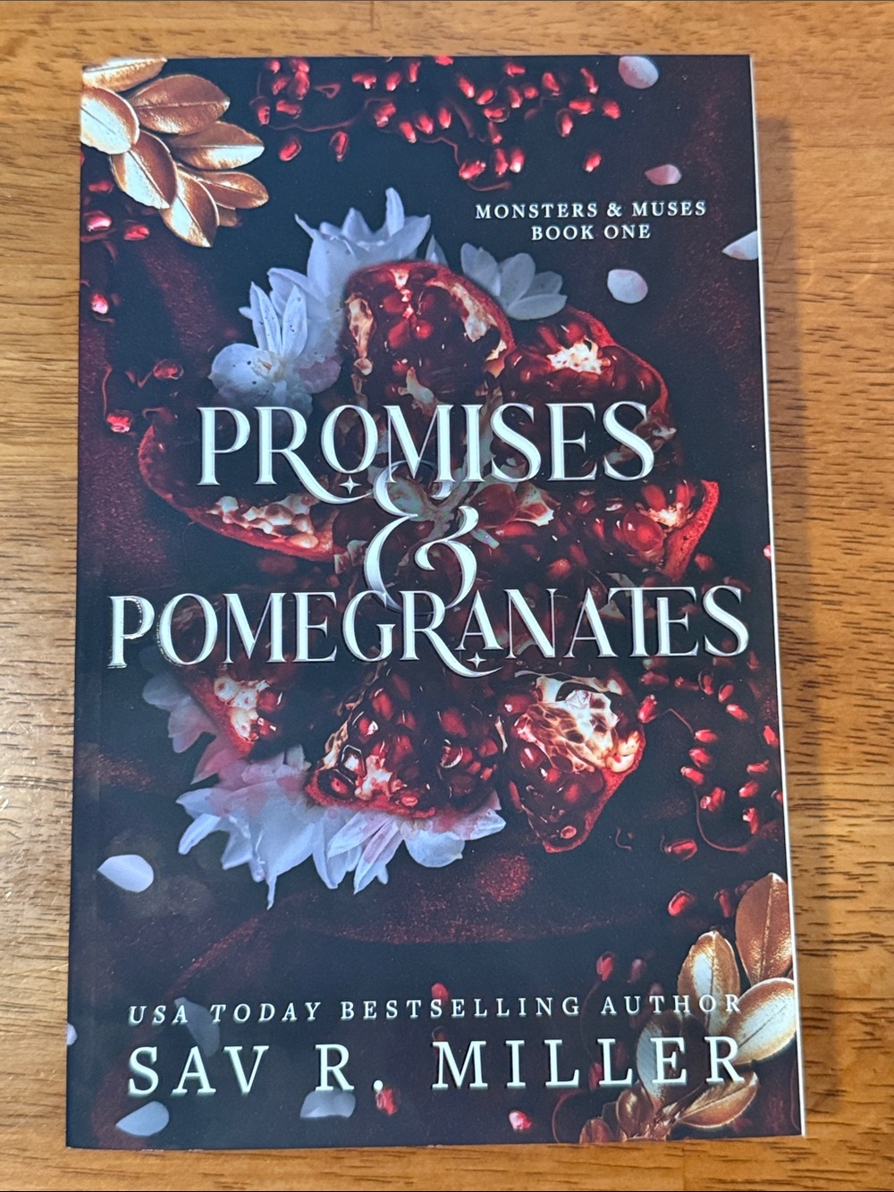Promises & Pomegranates by Sav R. Miller - Rich Red Cover